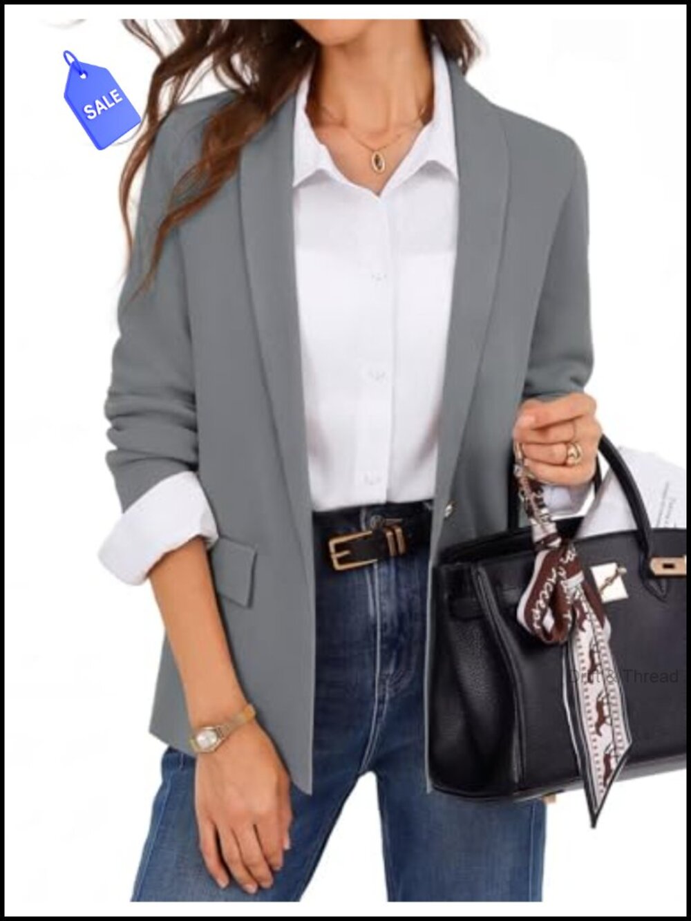 Women's Blazer Knit Cardigan Sweater Jacket Business Casual Shawl Lapel